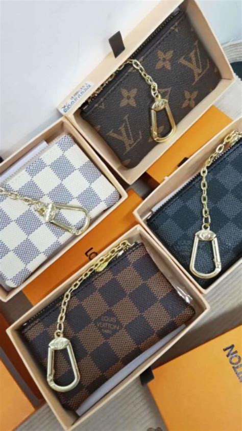 lv card holder.|louis vuitton key holder.